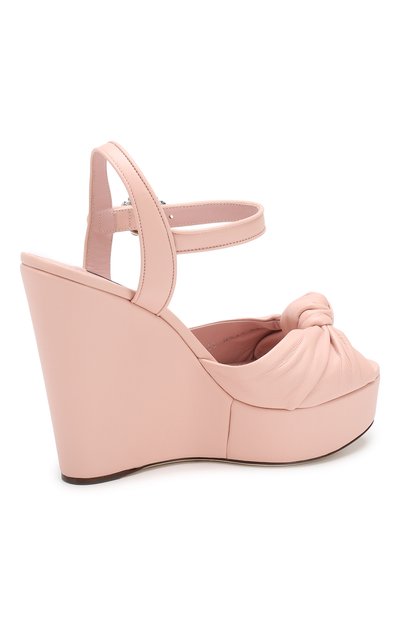 Кожаные босоножки bianca DOLCE & GABBANA, арт. CZ0219/AA170, фото 4