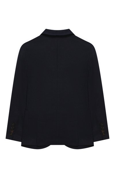 Костюм из льна и шерсти BRUNELLO CUCINELLI темно-синего цвета по цене 135500 руб., арт. BH422A102C, фото 3 Костюм из льна и шерсти BRUNELLO CUCINELLI, арт. BH422A102C, фото 3