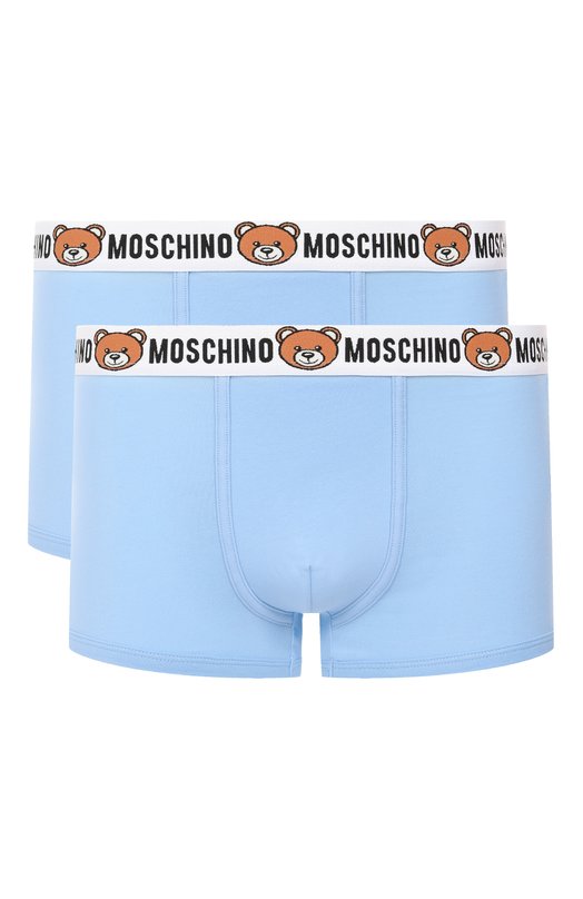 Комплект из двух боксеров Moschino 231V1/A1387/4402 Голубой 231V1/A1387/4402