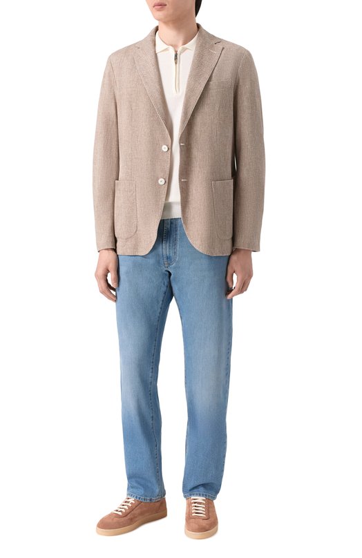 Хлопковый пиджак Circolo 1901 CN5261 Бежевый  CN5261 Фото 2