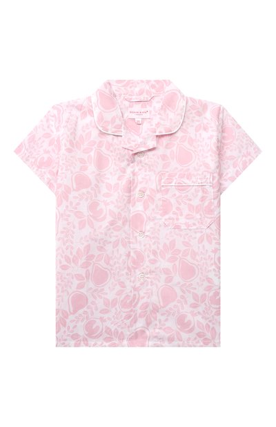 Хлопковая пижама DEREK ROSE розового цвета по цене 16350 руб., арт. 7035-NELS089P, фото 2 Хлопковая пижама DEREK ROSE, арт. 7035-NELS089P, фото 2