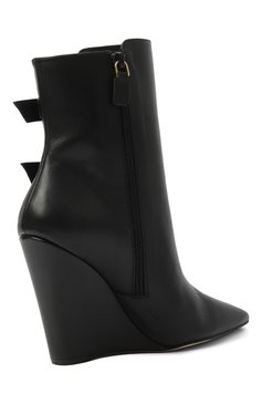 Кожаные ботильоны saloon 100 STUART WEITZMAN, арт. SB745, фото 3