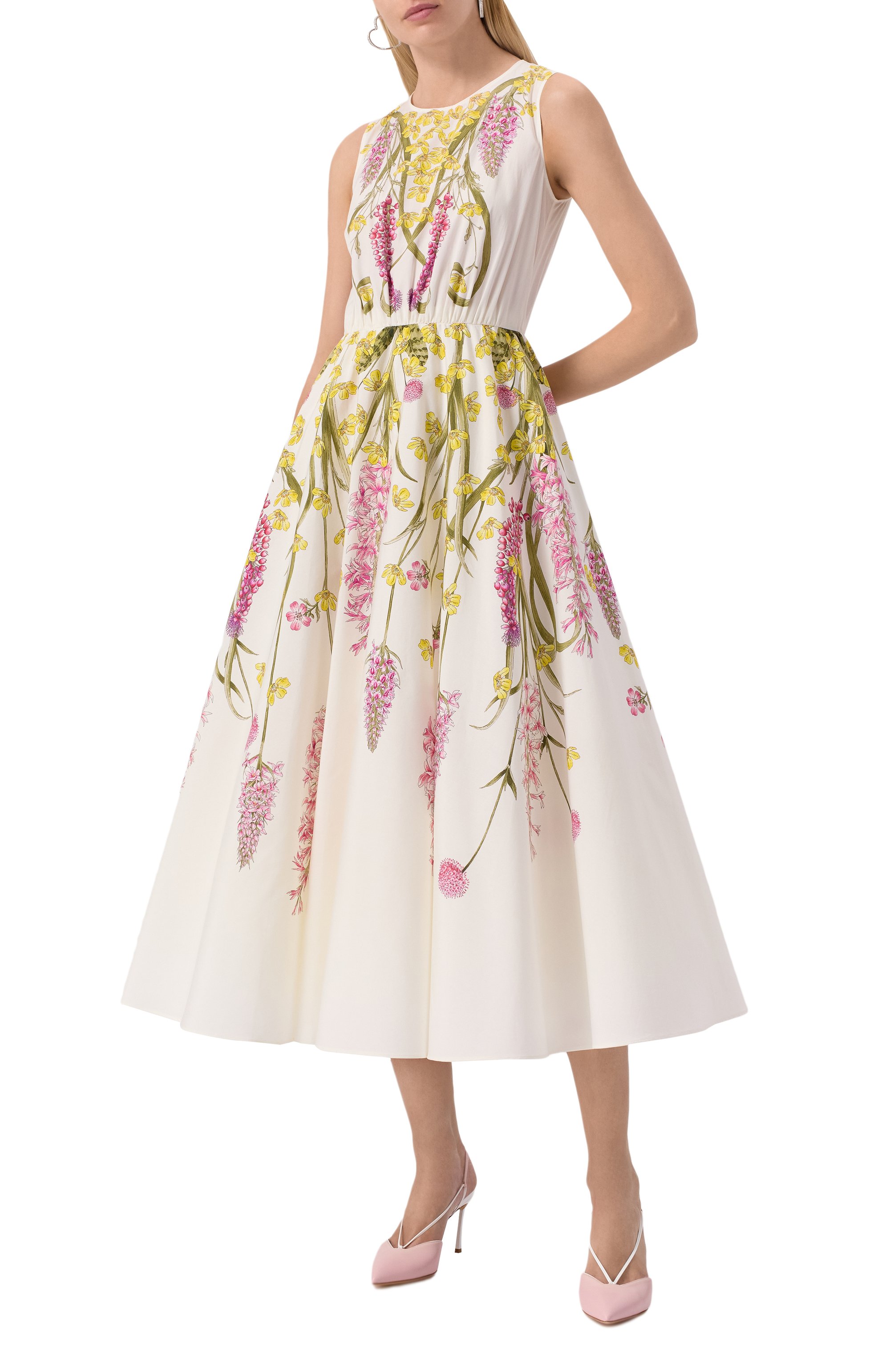 Хлопковое платье GIAMBATTISTA VALLI, арт. 25SSPVCA5038-45PRI, фото 2