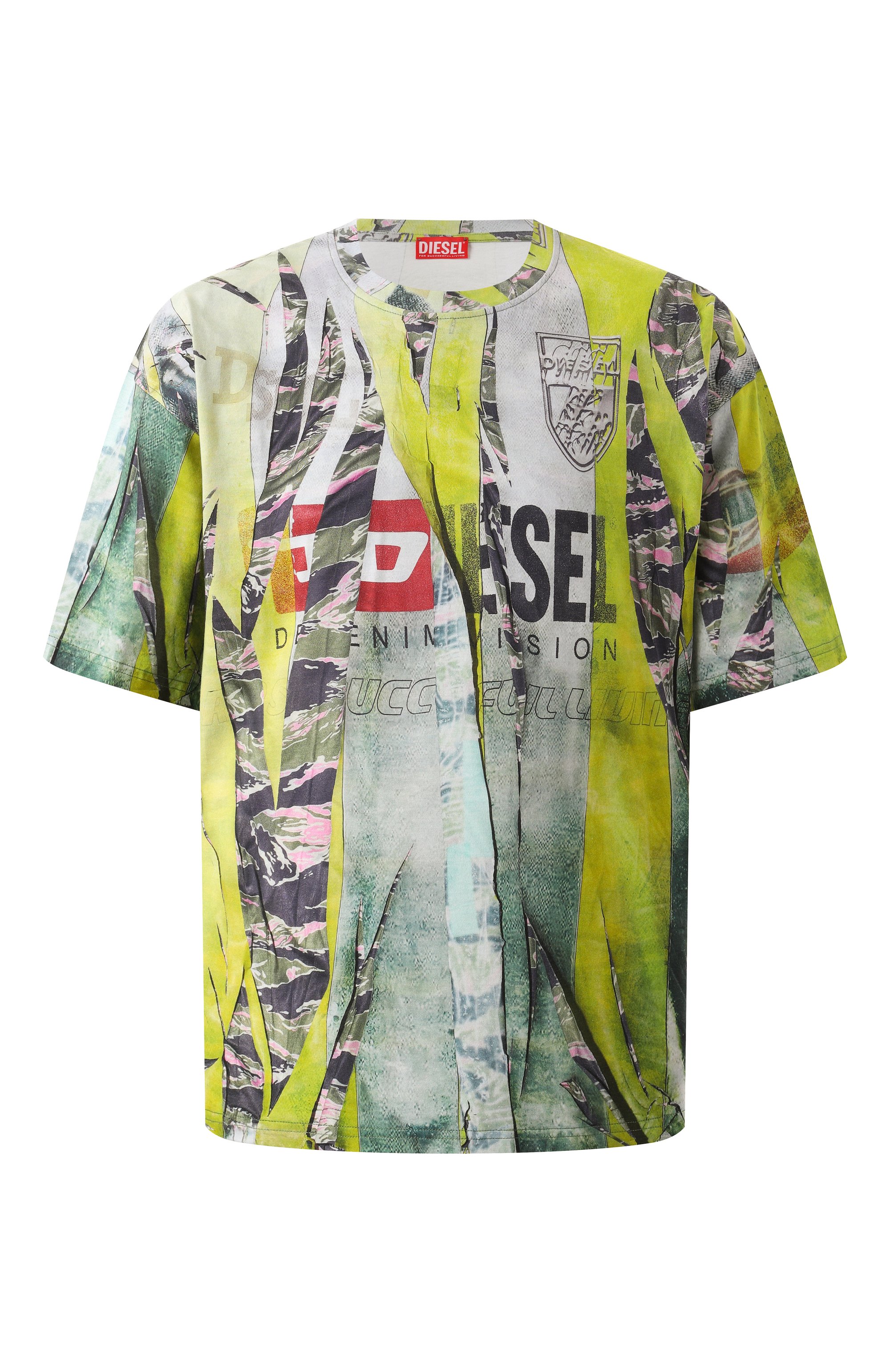 Хлопковая футболка DIESEL, арт. A19648/0HGBY, фото 1
