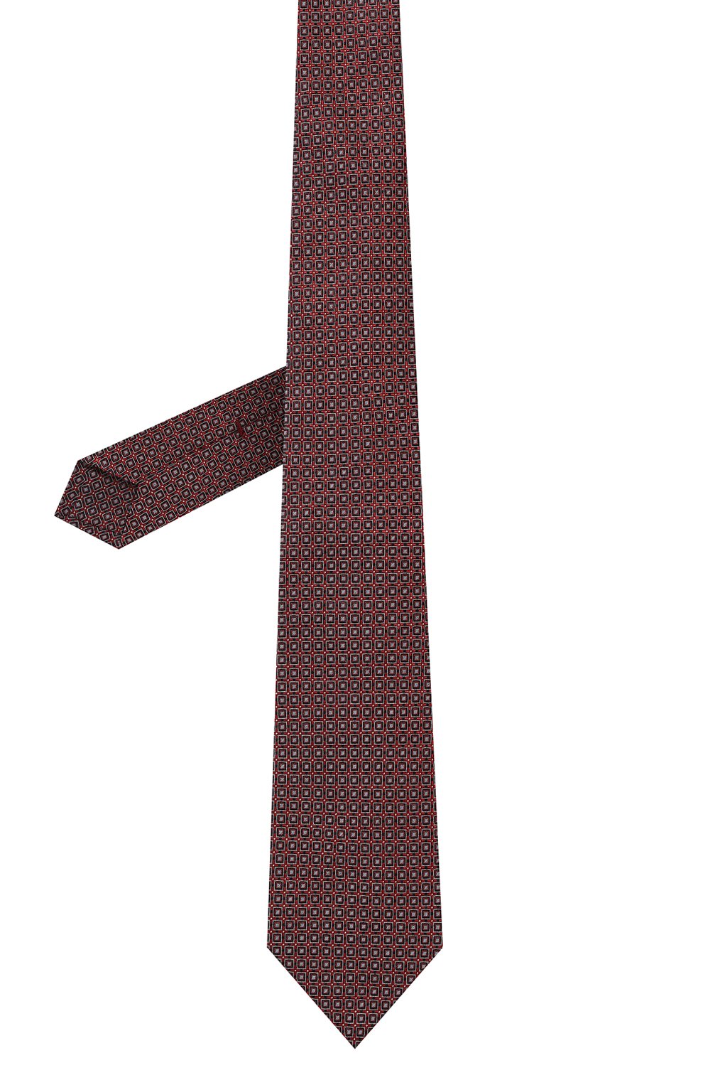 Галстук из шелка и шерсти KITON, арт. UCRVKPC08H35, фото 3