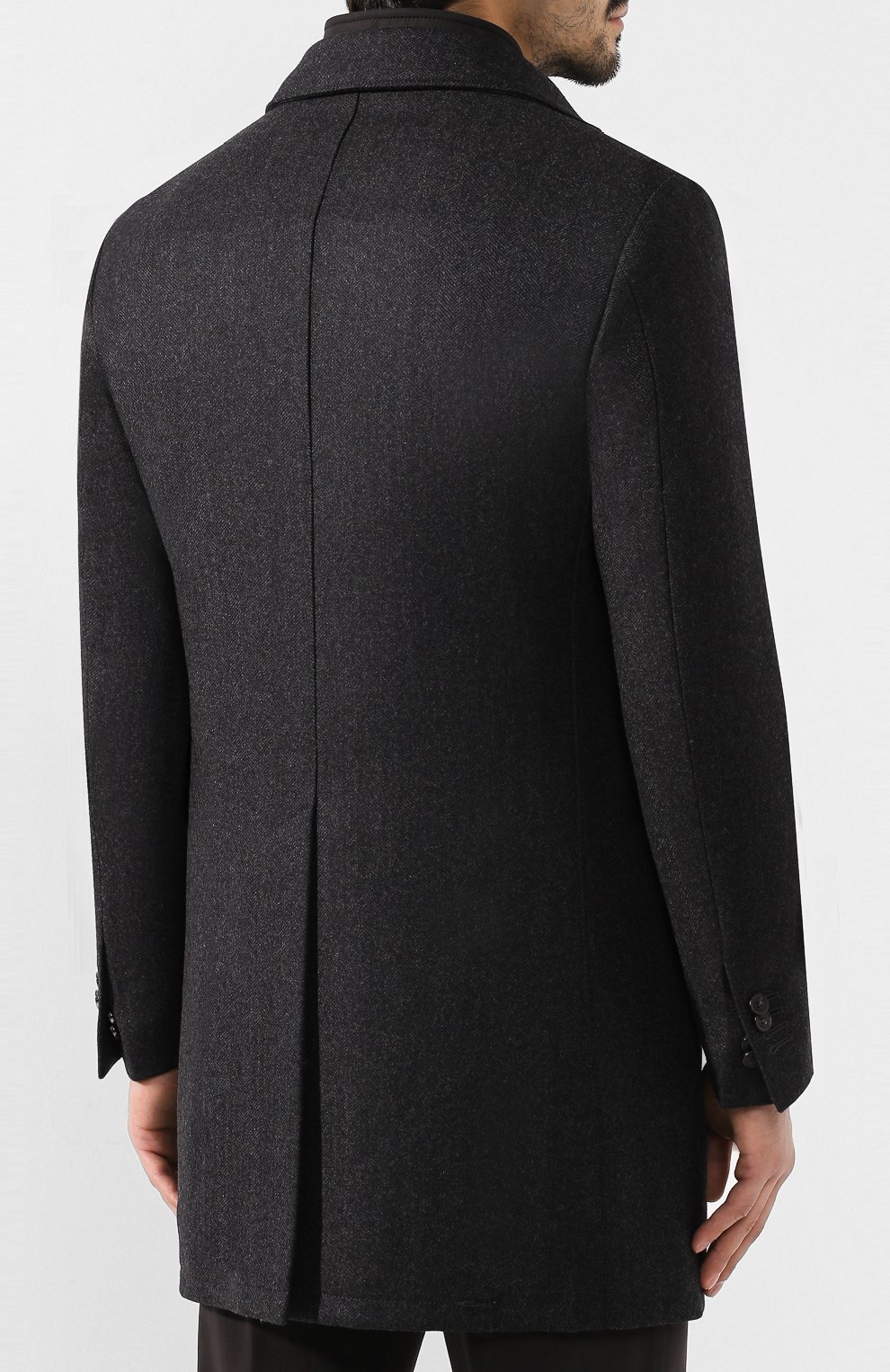 Шерстяное пальто CORNELIANI, арт. 841584-9813019/00, фото 4