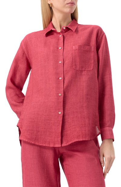Льняная рубашка 120% LINO, арт. 32ALIW19GE/000B317, фото 3
