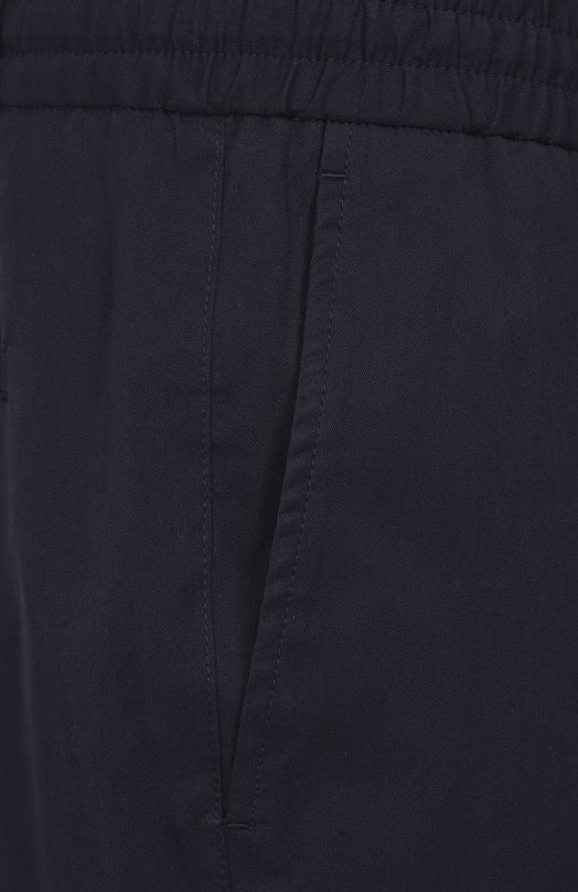 Брюки из хлопка и шелка Zilli CP201CM010790043U Синий  CP201CM010790043U Фото 6