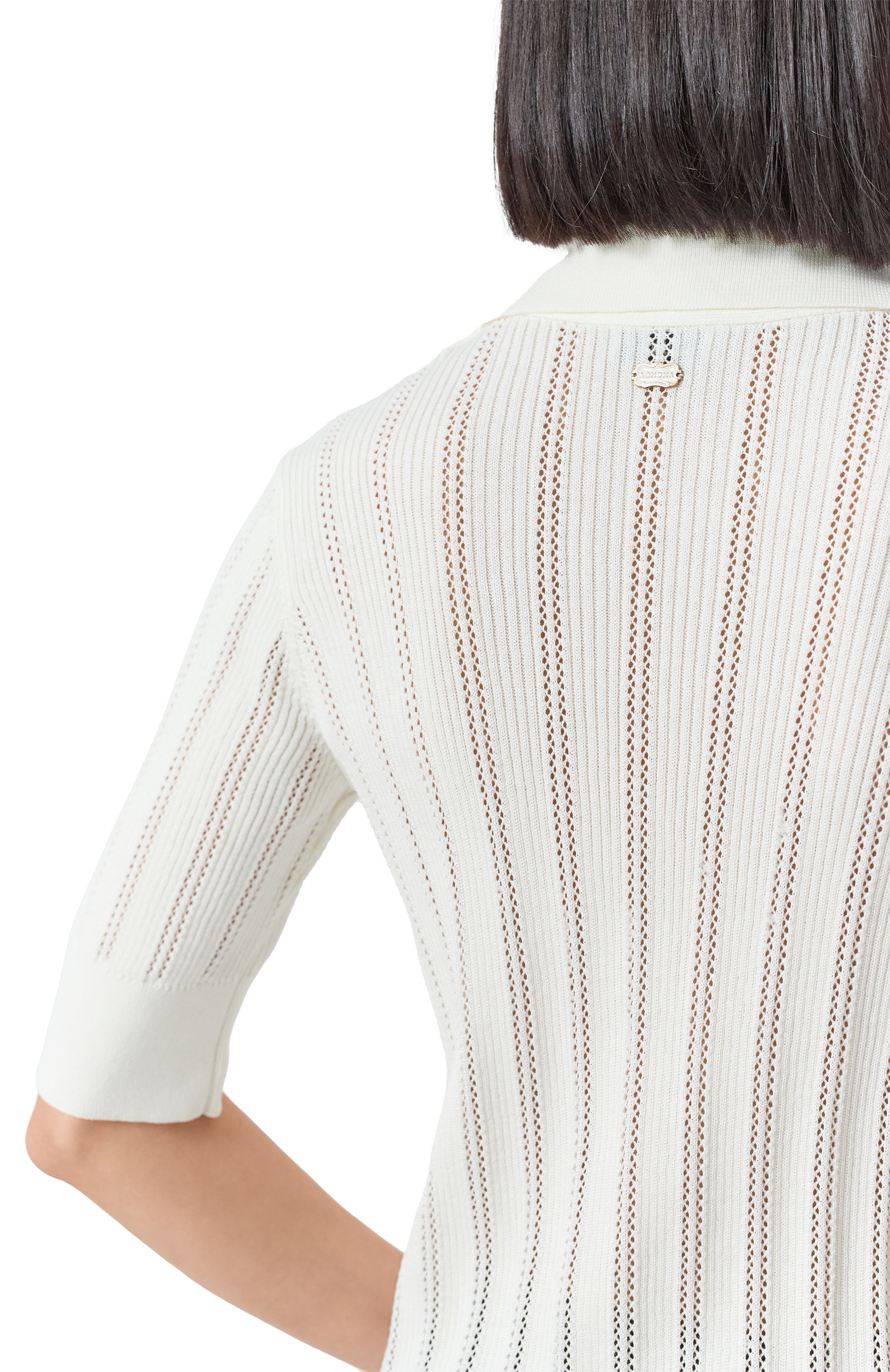 Пуловер из хлопка и шелка AGNONA, арт. K309046/8Q140M, фото 5