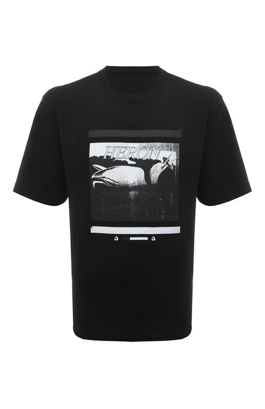 

Хлопковая футболка Heron Preston, Чёрный