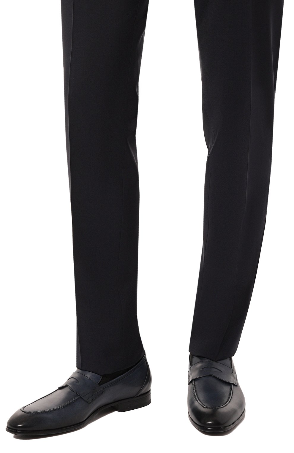 Кожаные пенни-лоферы W.GIBBS, арт. 2339003, фото 3