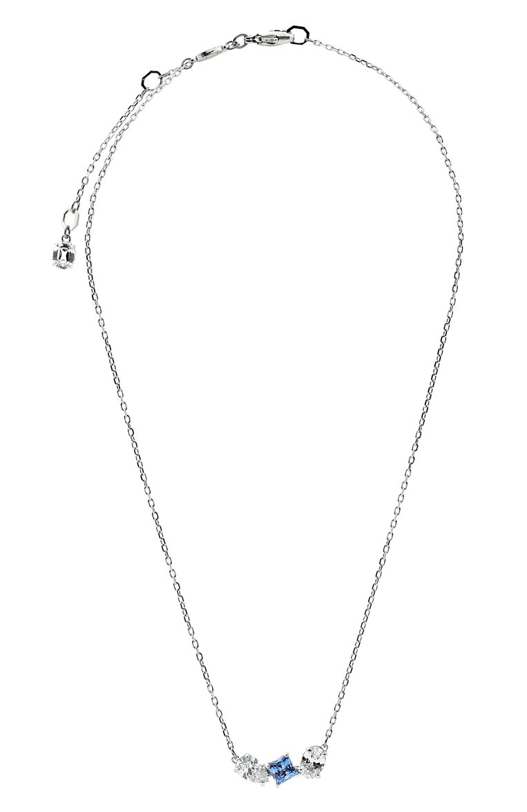 Женское колье mesmera SWAROVSKI серебряного цвета, арт. 5668276 | Фото 1 (Нос: Не проставлено; Материал: Металл, Кристаллы)