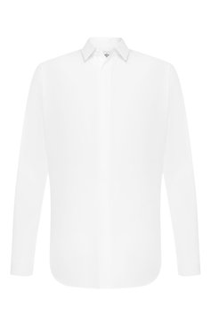 Мужская хлопковая сорочка BERLUTI белого цвета, арт. R15HTL37-002 | Фото 1 (Статус проверки: Проверено, Проверена категория; Рукава: Длинные; Материал внешний: Хлопок; Длина (для топов): Стандартные; Случай: Формальный; Воротник: Кент; Манжеты: На пуговицах; Принт: Однотонные; Мужское Кросс-КТ: Сорочка-одежда; Драгоценные камни: Проставлено; Материал сплава: Проверено, Проставлено; Стили: Кэжуэл)