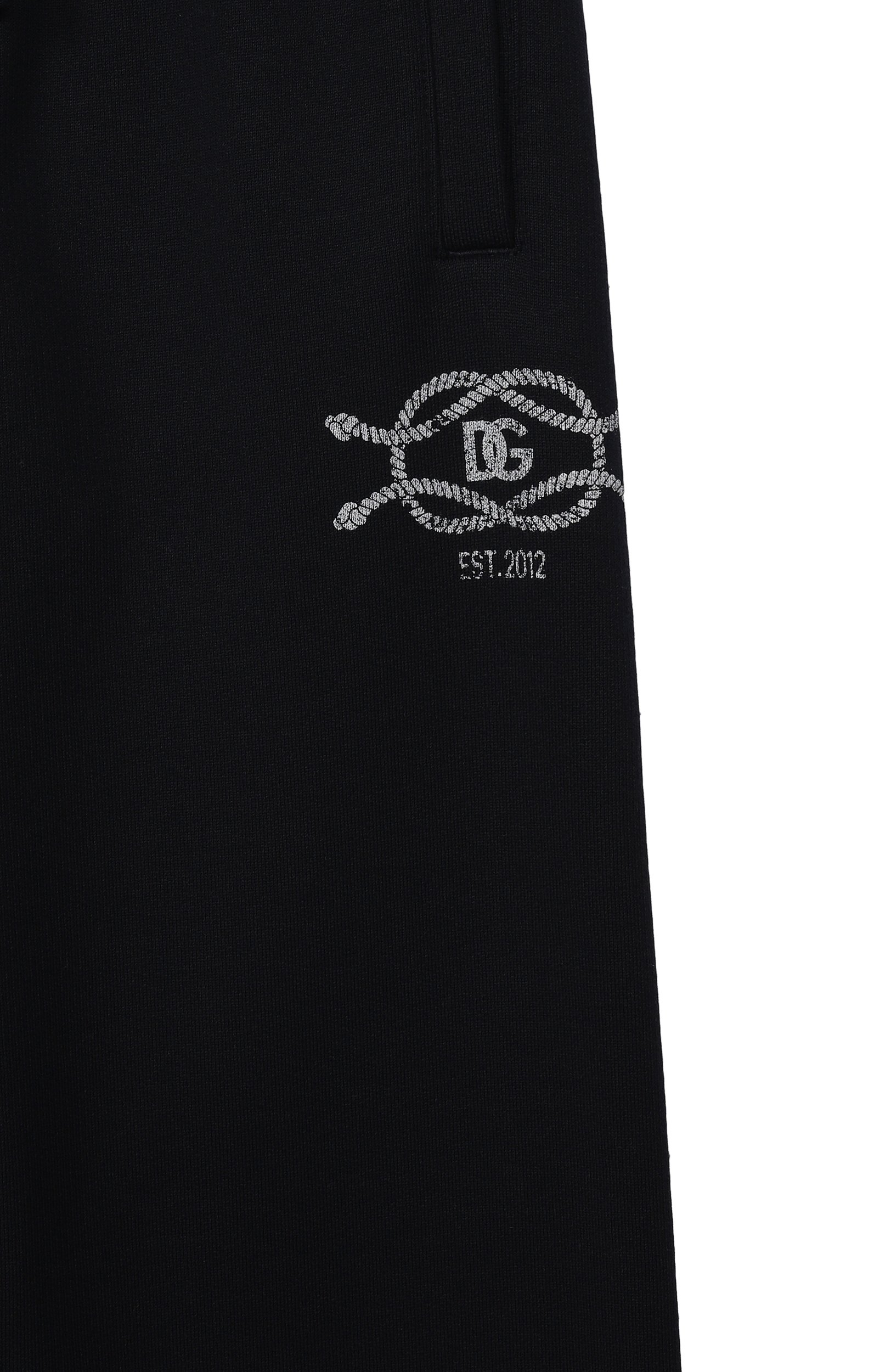 Хлопковые джоггеры DOLCE & GABBANA, арт. L4JPLW/G7QMX_001, фото 3