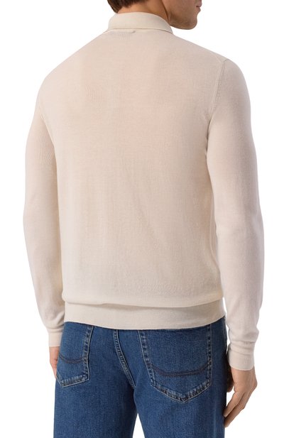 Поло из кашемира и шелка ANDREA CAMPAGNA, арт. M5625-1531, фото 4