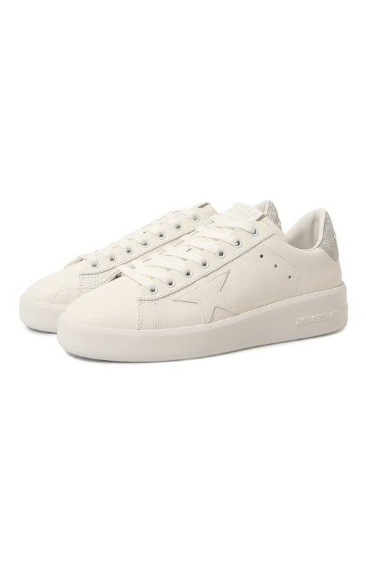 Кожаные кеды Purestar Golden Goose Deluxe Brand GWF00197.F000538 Белый GWF00197.F000538