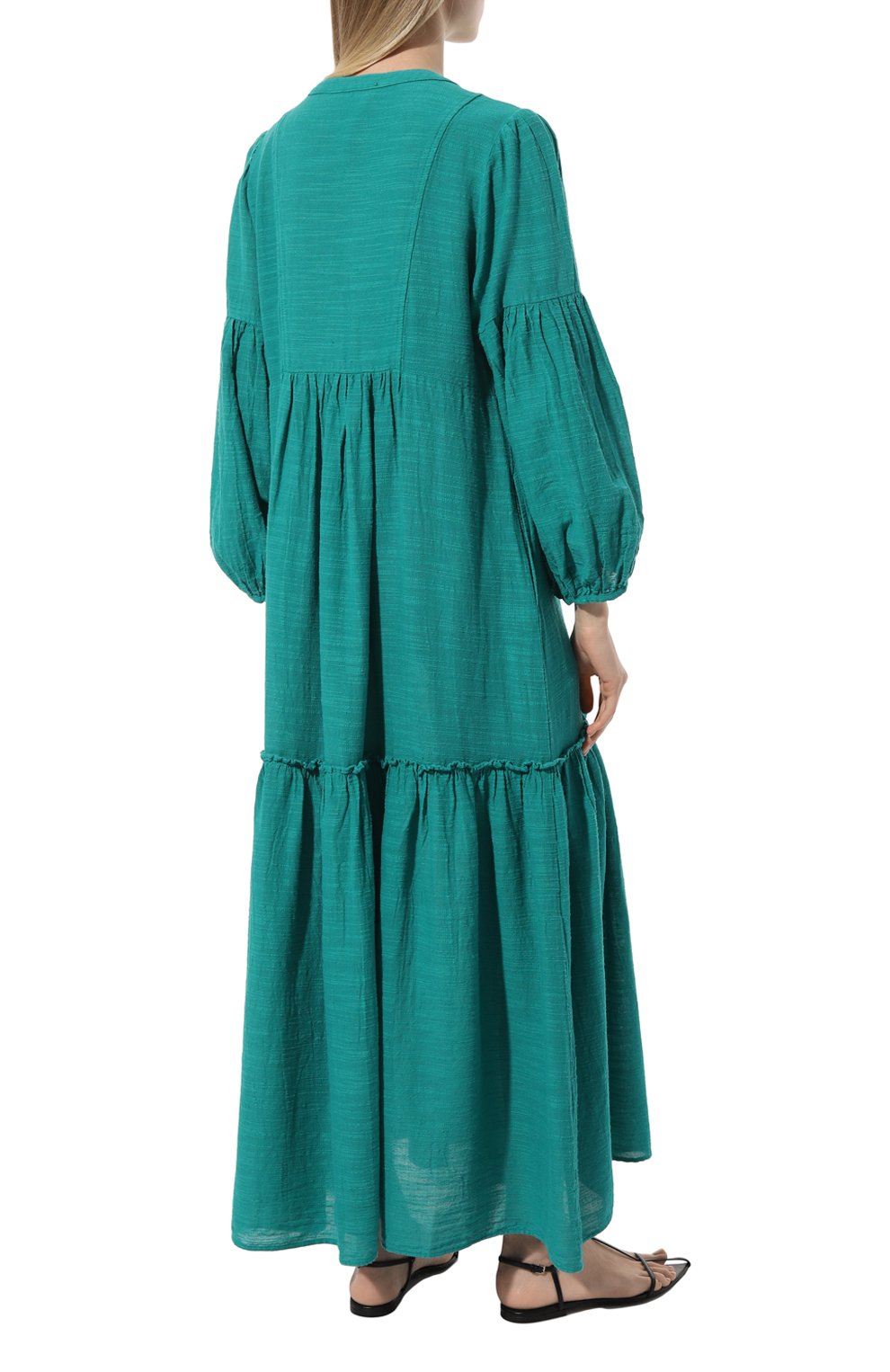 Платье из хлопка и льна PEARL&CAVIAR, арт. S24P5042, фото 4