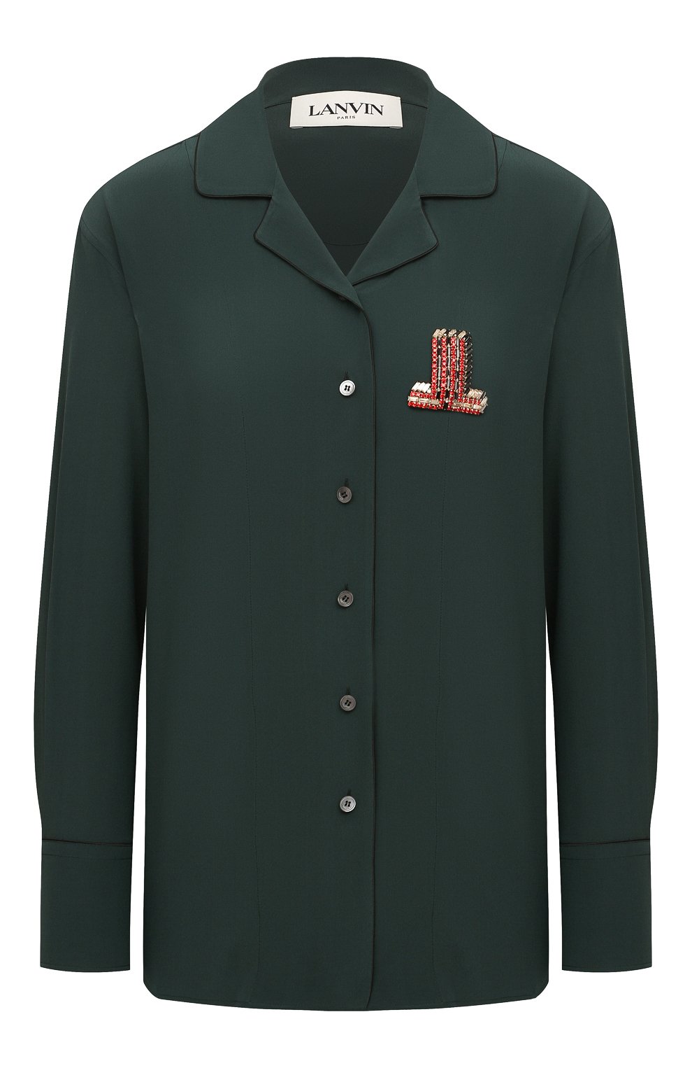 Шелковая рубашка LANVIN, арт. RW-SI9002-4868-P22, фото 1