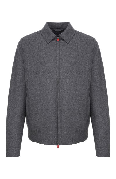 Мужской шерстяной бомбер KITON, арт. UW2494V0452L