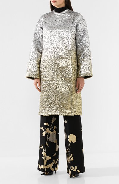 Шерстяное пальто DRIES VAN NOTEN, арт. 192-10212-8398, фото 3