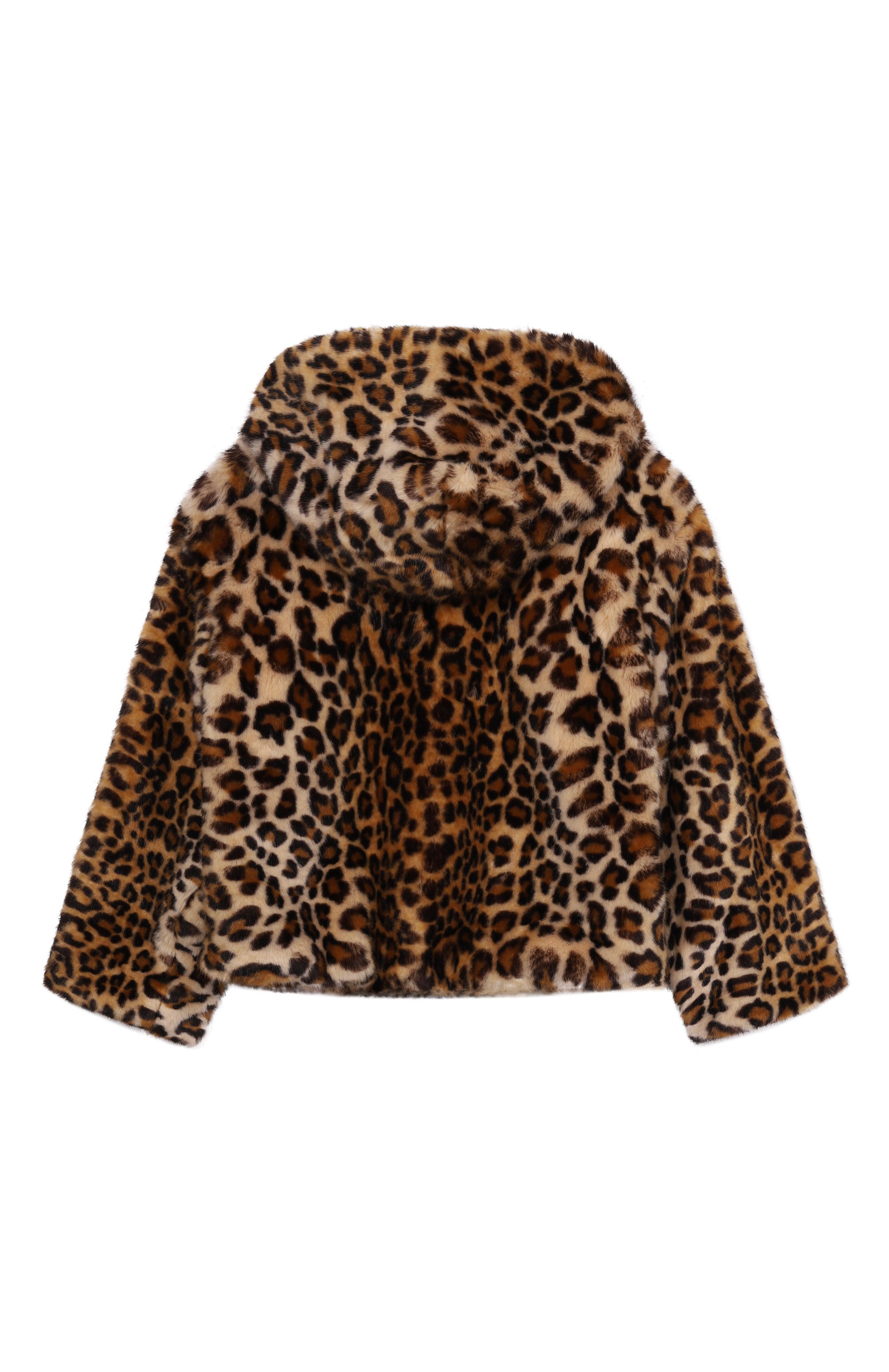 Шуба из экомеха DOLCE & GABBANA леопардового цвета по цене 120500 руб., арт. L52B09/FUPU8_001, фото 2 Шуба из экомеха DOLCE & GABBANA, арт. L52B09/FUPU8_001, фото 2