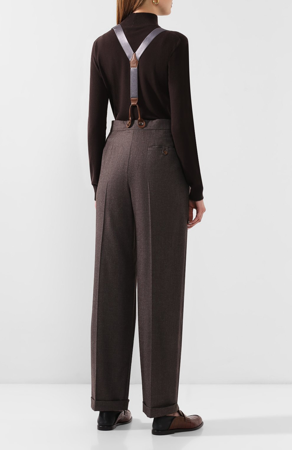 Кашемировые брюки GIORGIO ARMANI, арт. 0SHPP0AA/T01H6, фото 4