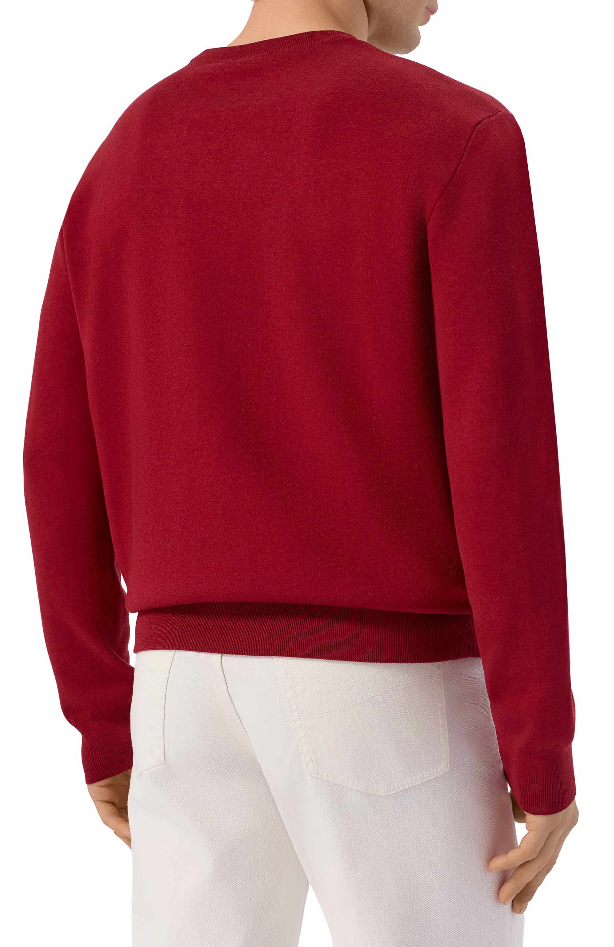 Джемпер из шелка и хлопка MVST, арт. M26.2PM.K122/Y202 KNIT SETA C0T0NE, фото 4