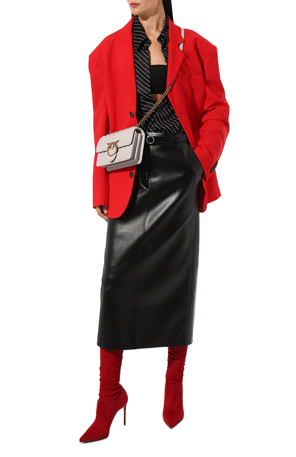 Сумка love one mini PINKO, арт. 100074/A0GK, фото 7