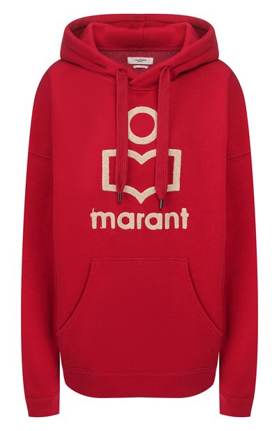 Женский хлопковое худи ISABEL MARANT ETOILE, арт. SW0031-19A043E/MANSEL