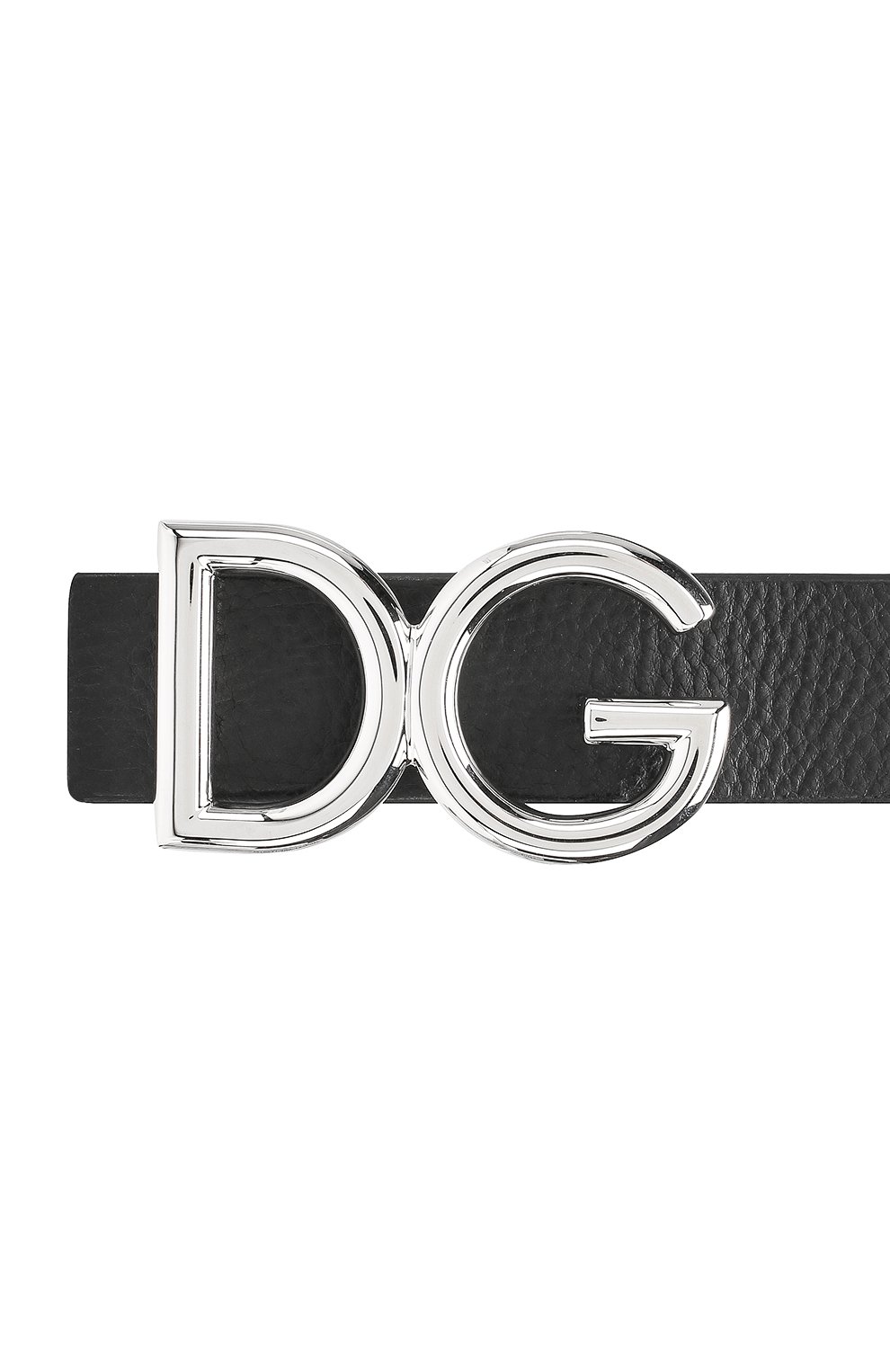 Кожаный ремень DOLCE & GABBANA черного цвета по цене 49950 руб., арт. BC4256/AI894, фото 3 Кожаный ремень DOLCE & GABBANA, арт. BC4256/AI894, фото 3