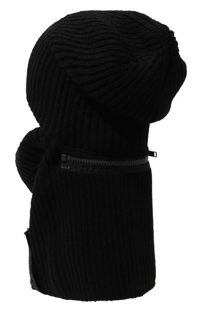 Шерстяная балаклава TRANSIT черного цвета по цене 22400 руб., арт. SCAUTRV17528, фото 3 Шерстяная балаклава TRANSIT, арт. SCAUTRV17528, фото 3