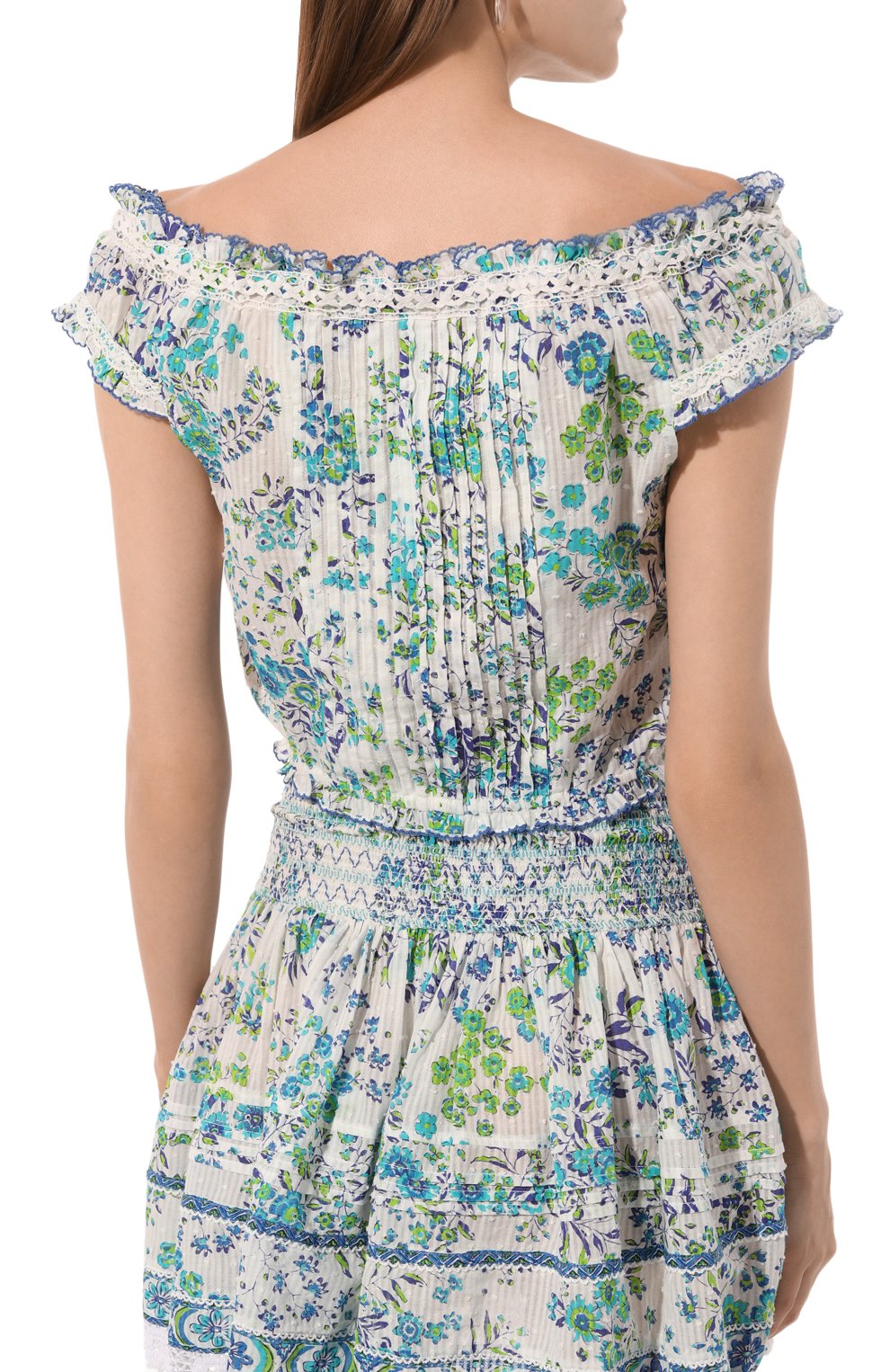 Хлопковый топ POUPETTE ST BARTH, арт. WA4S24D0QLB, фото 4