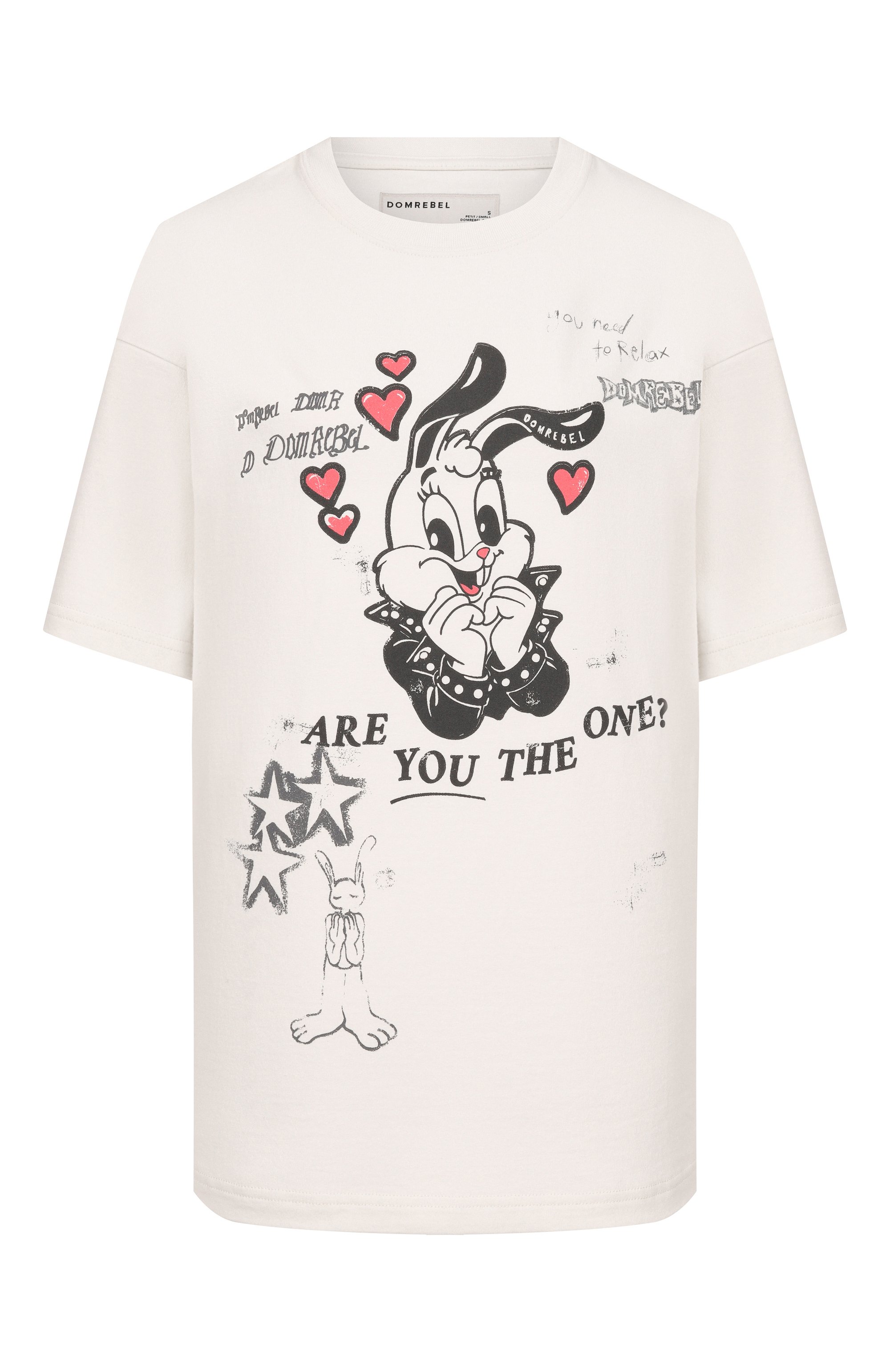 Хлопковая футболка DOMREBEL, арт. THE 0NE/T-SHIRT, фото 1