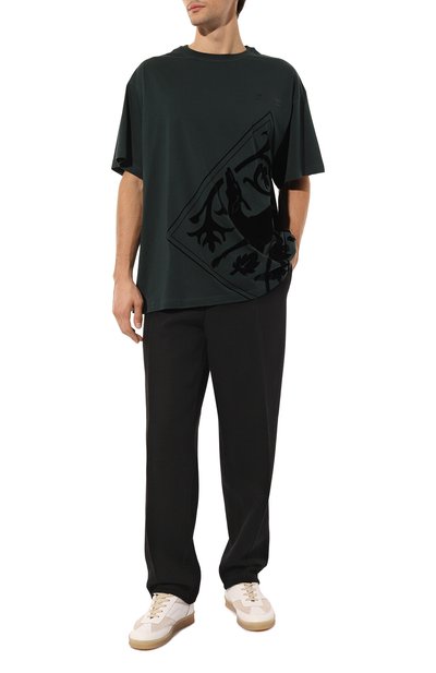 Хлопковая футболка TRUSSARDI, арт. 52T00760-1T006522, фото 2