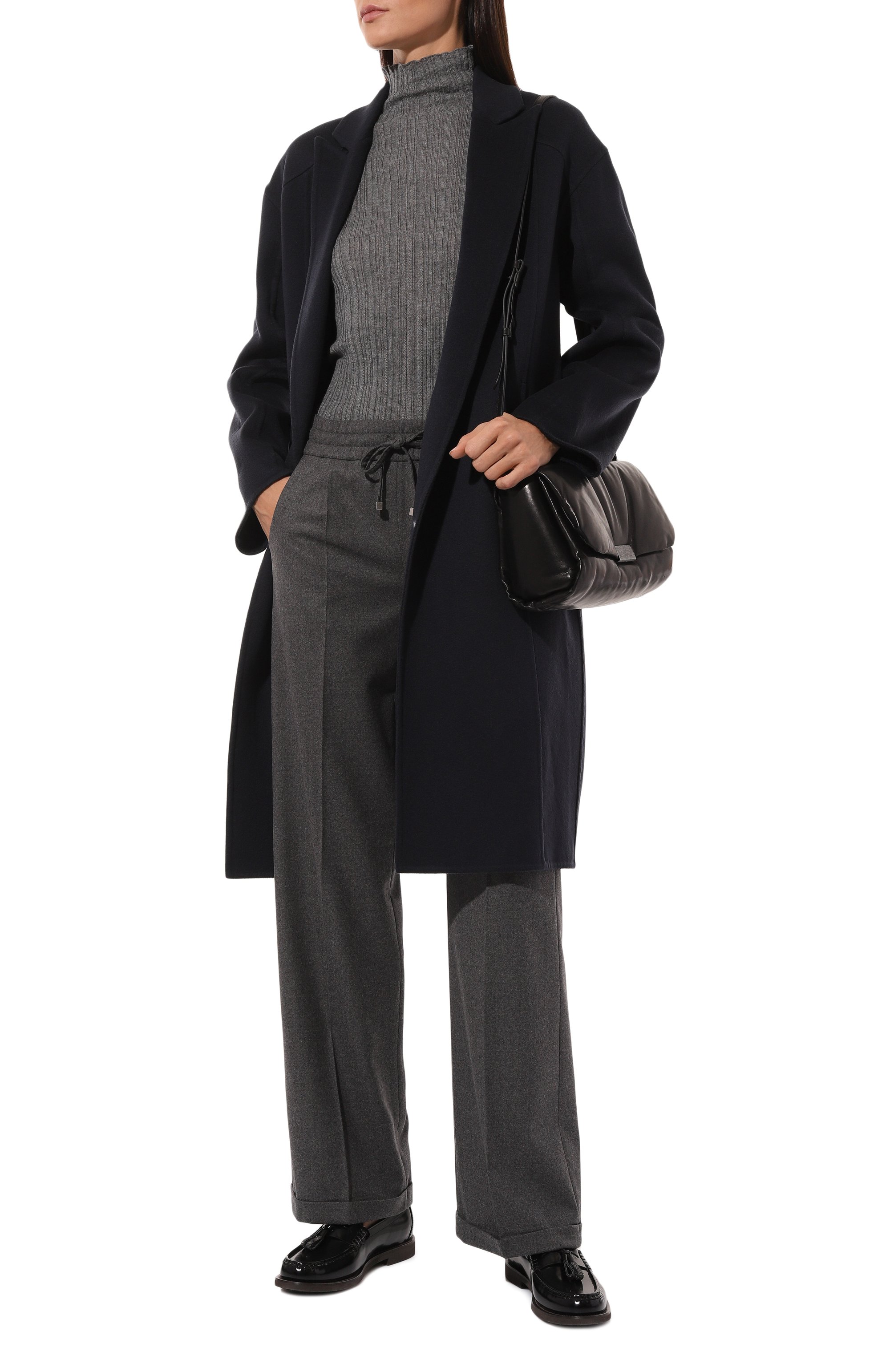 Шерстяные брюки KITON, арт. D56106K0505E03, фото 2