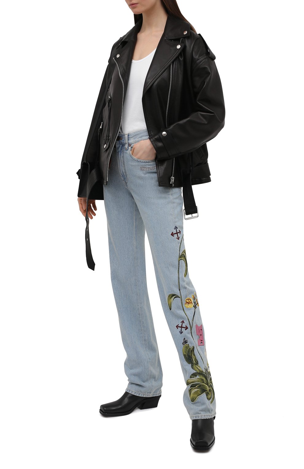 Джинсы OFF-WHITE, арт. 0WYA020S21DEN003, фото 2