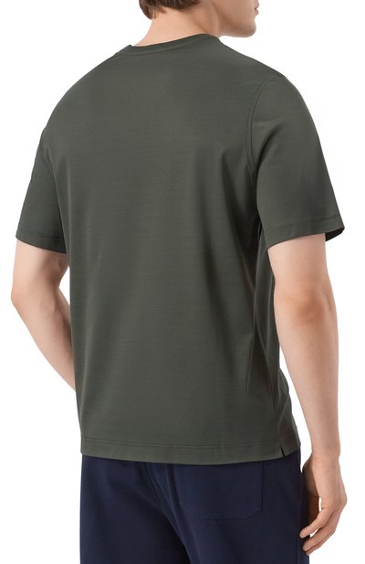 Хлопковая футболка ZILLI, арт. TSR02AM0100VEST00, фото 4