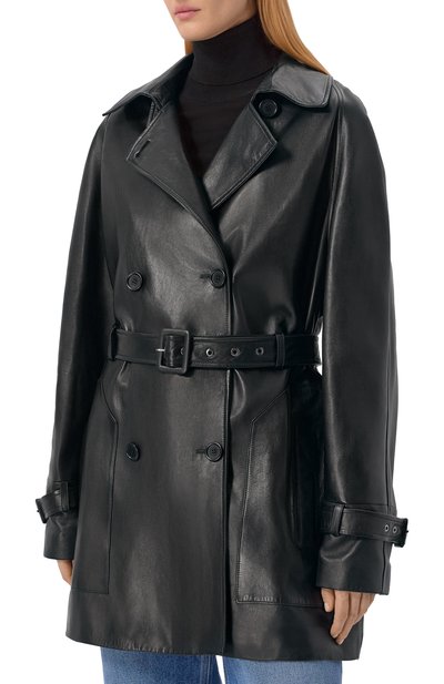 Кожаный тренч MVST, арт. ZBKB-Y139-4/Z2763-1, фото 3