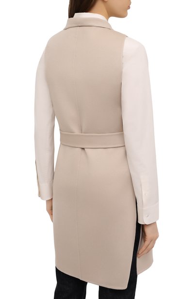 Кашемировый жилет LORO PIANA бежевого цвета по цене 338000 руб., арт. FAG3518, фото 4 Кашемировый жилет LORO PIANA, арт. FAG3518, фото 4