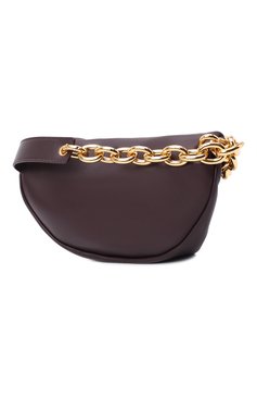 Женская поясная сумка chain pouch BOTTEGA VENETA темно-фиолетового цвета, арт. 651445/VCP41 | Фото 3 (Материал: Натуральная кожа; Региональные ограничения белый список (Axapta Mercury): RU; Материал сплава: Проставлено; Стили: Классический; Драгоценные камни: Проставлено; Размер: small)