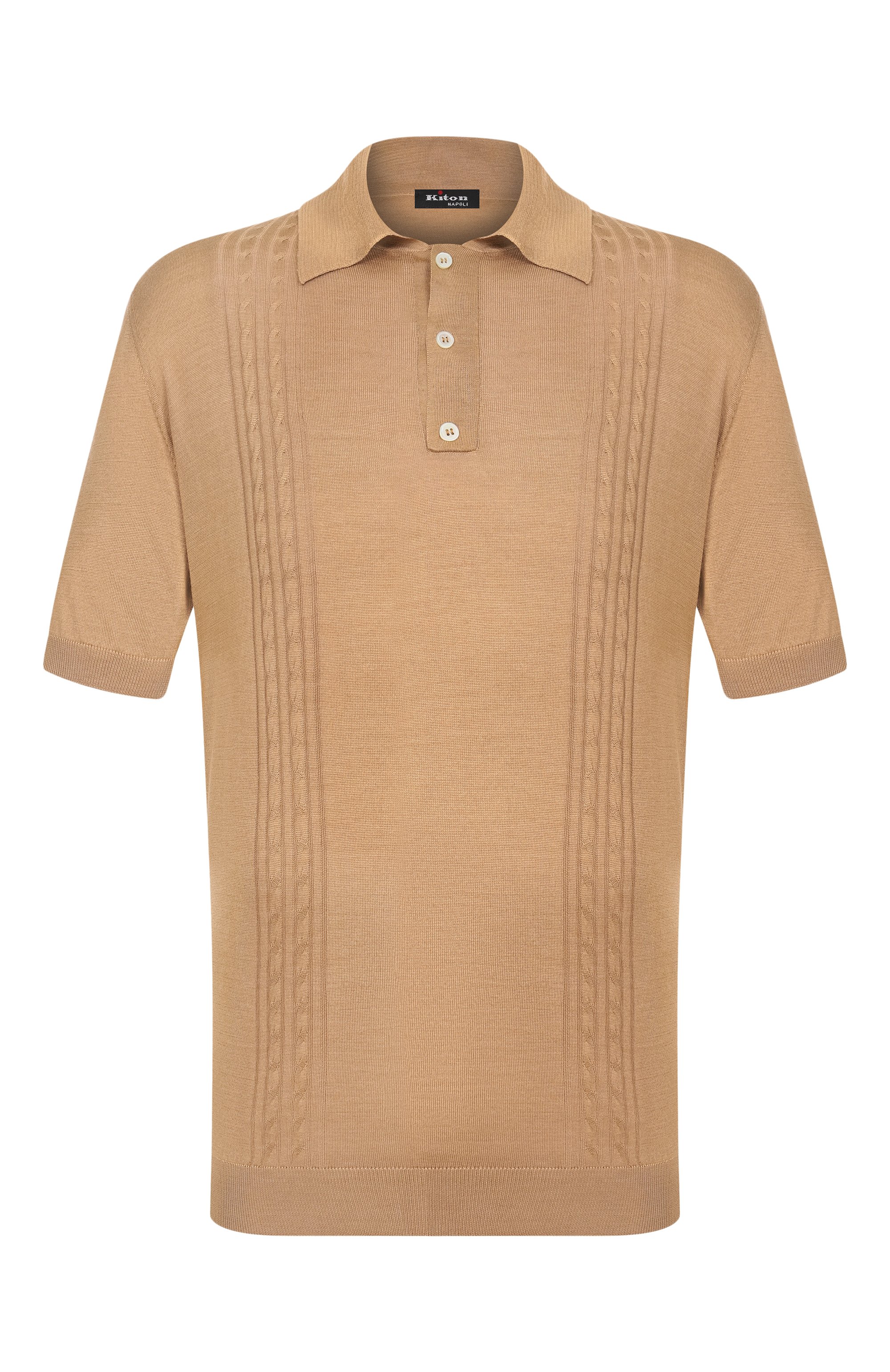 Шелковое поло KITON, арт. UMK0852, фото 1
