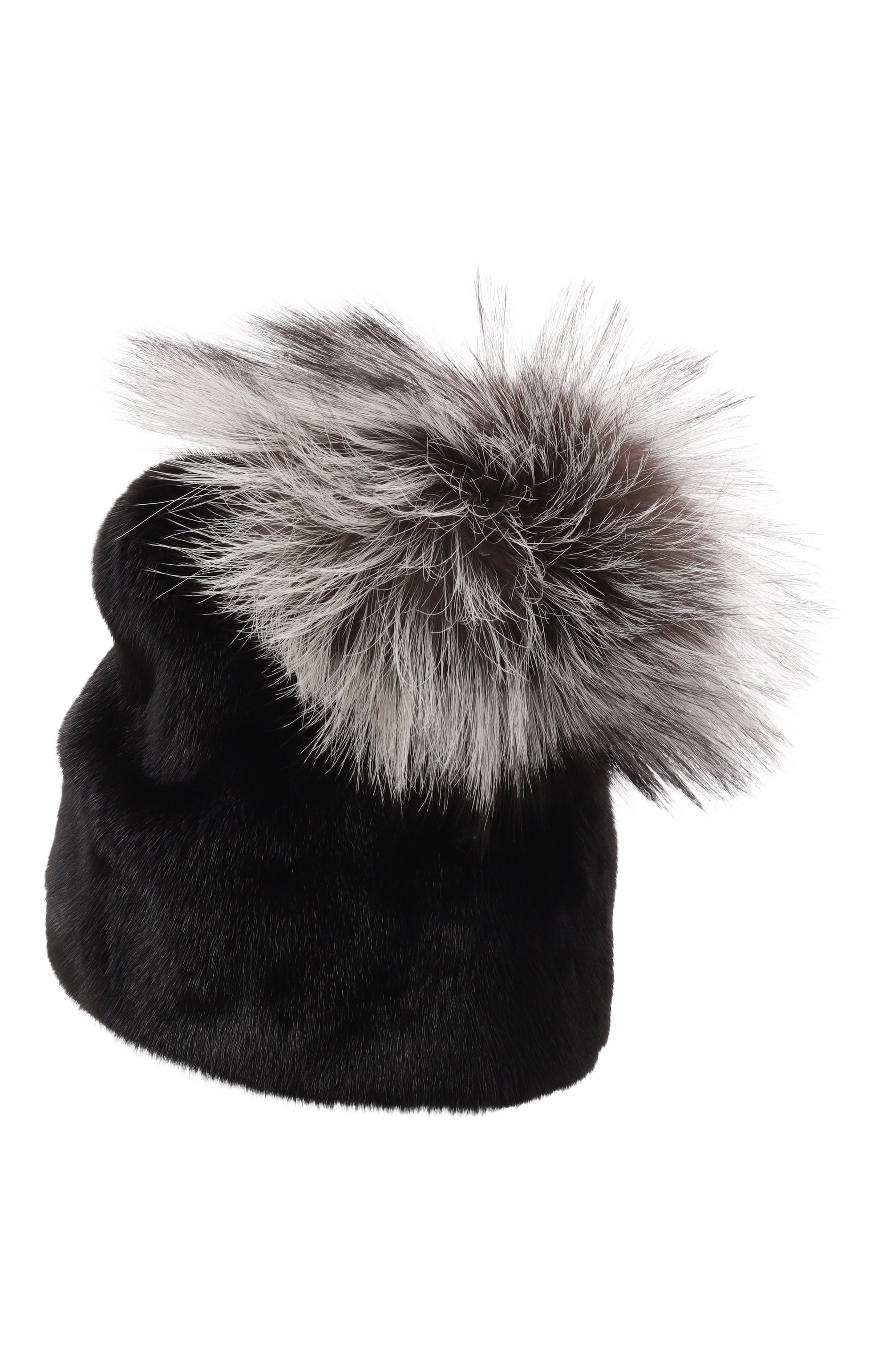 Меховая шапка нея из норки FURLAND черного цвета по цене 97900 руб., арт. 0093600110190300275, фото 2 Меховая шапка нея из норки FURLAND, арт. 0093600110190300275, фото 2