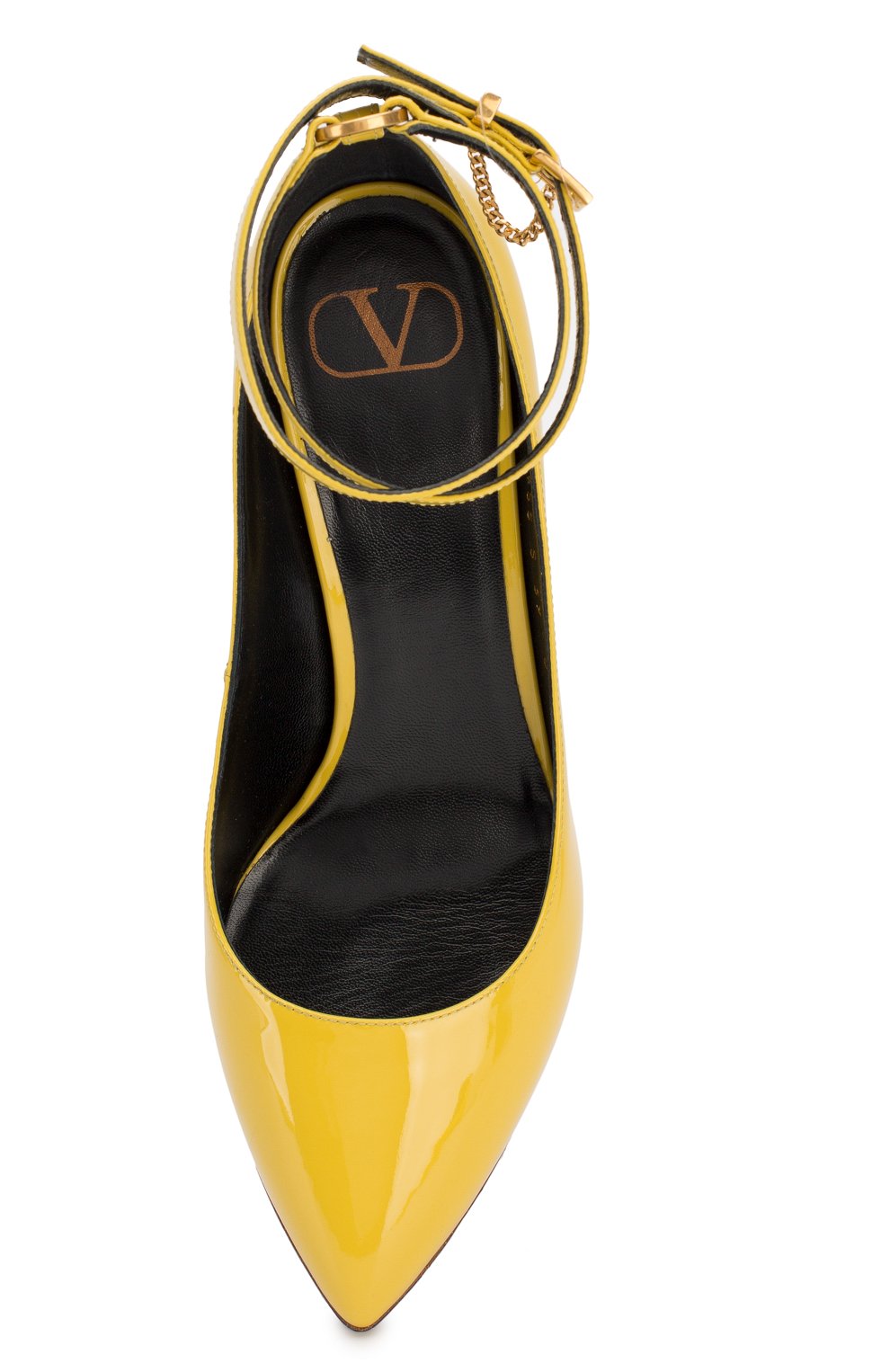 Кожаные туфли tiny chain VALENTINO, арт. SW0S0S39/VNE, фото 5