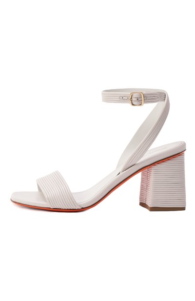 Кожаные босоножки SANTONI, арт. WHVG71550HM7T0NL, фото 4