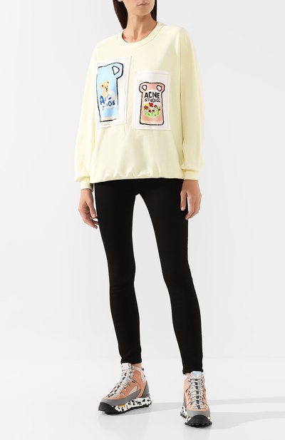 Хлопковый свитшот ACNE STUDIOS, арт. AI0039, фото 2