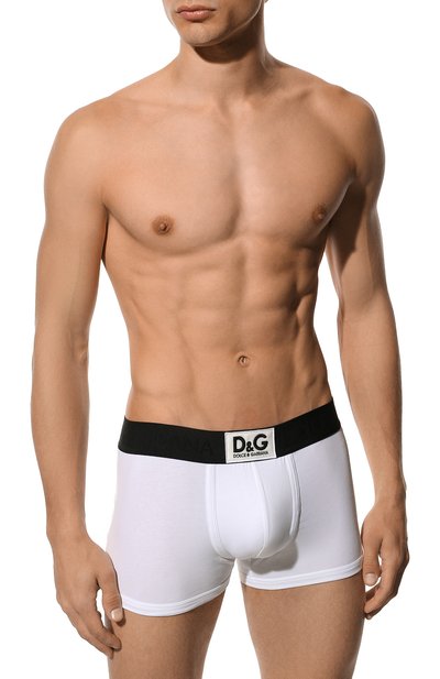 Хлопковые боксеры DOLCE & GABBANA, арт. M4D36J/0UAIG, фото 2