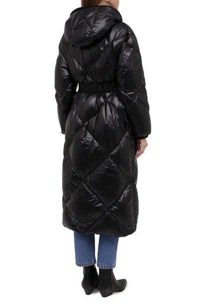 Пуховое пальто rolland MONCLER черного цвета по цене 198000 руб., арт. G2-093-1C000-34-68950, фото 4 Пуховое пальто rolland MONCLER, арт. G2-093-1C000-34-68950, фото 4
