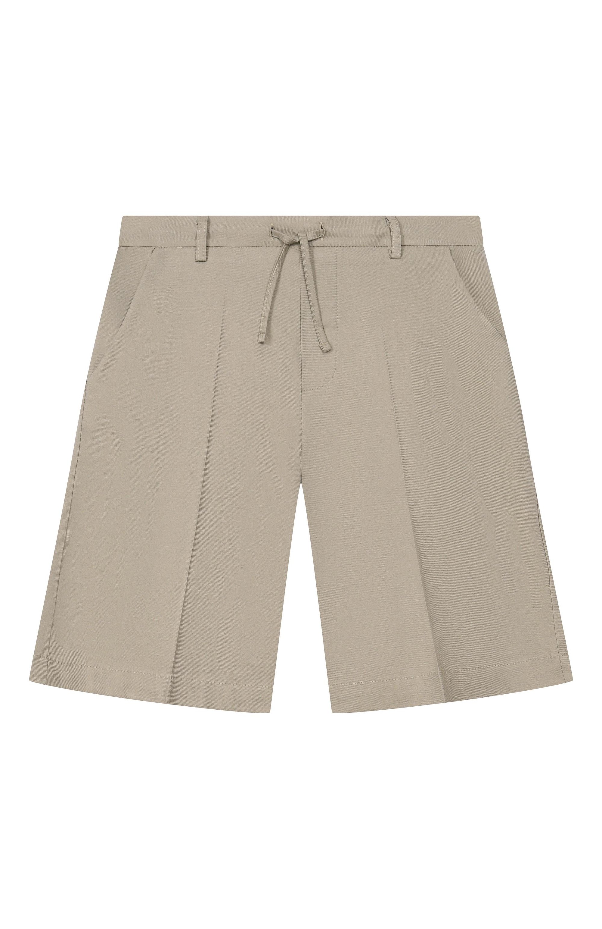 Шорты из вискозы и льна PAOLO PECORA MILANO, арт. PP4229, фото 1