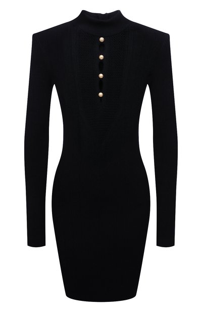 Ж енское платье из вискозы BALMAIN, арт. XF1R8430/KB07