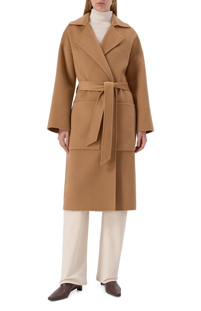 Пальто из шерсти и шелка NANUSHKA, арт. ALAM0, фото 3